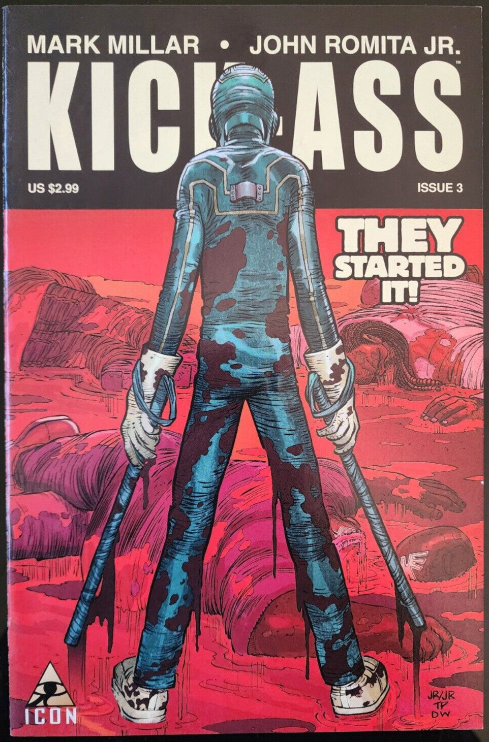 Kick-Ass #3 1st Print Icon Marvel Comics (Jul, 2008) First App Hit-Girl Lot2