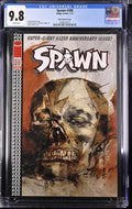 Spawn 200 CGC 9.8 Wood Variant 2011 Origin of Omega Spawn