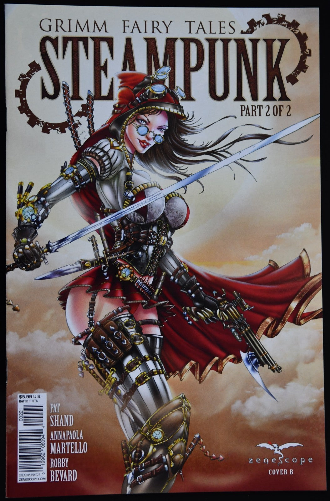 Grimm Fairy Tales Steampunk Dream Jamie Tyndall Variant 2016