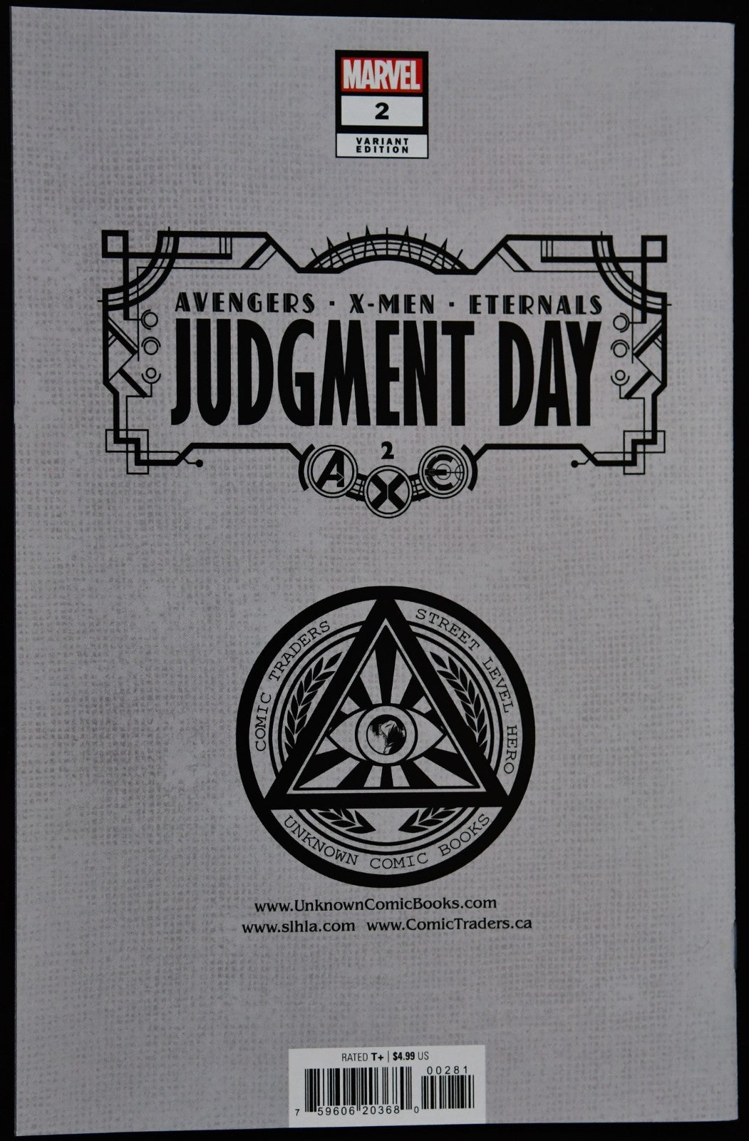 A.X.E. Judgement Day #2 2022 David Nakayama Gala Variant