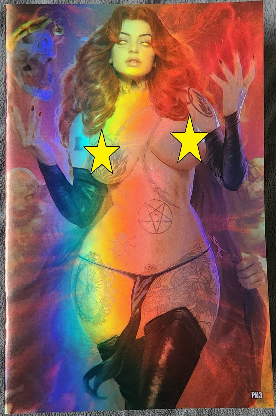 PH3 Power Hour #3 Preview Shikarii Goblin Queen Shawn's Comic Exclusive Foil