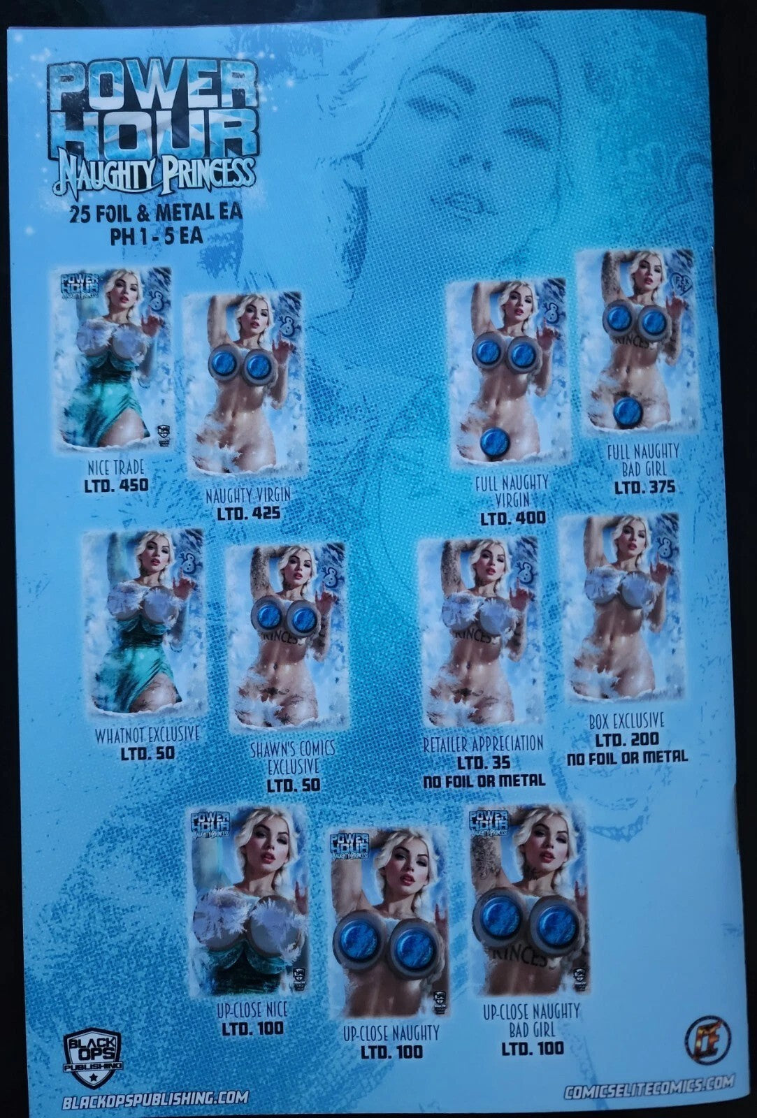 Power Hour #2 Shikarii Ice Queen Elsa 4 Book Box Set