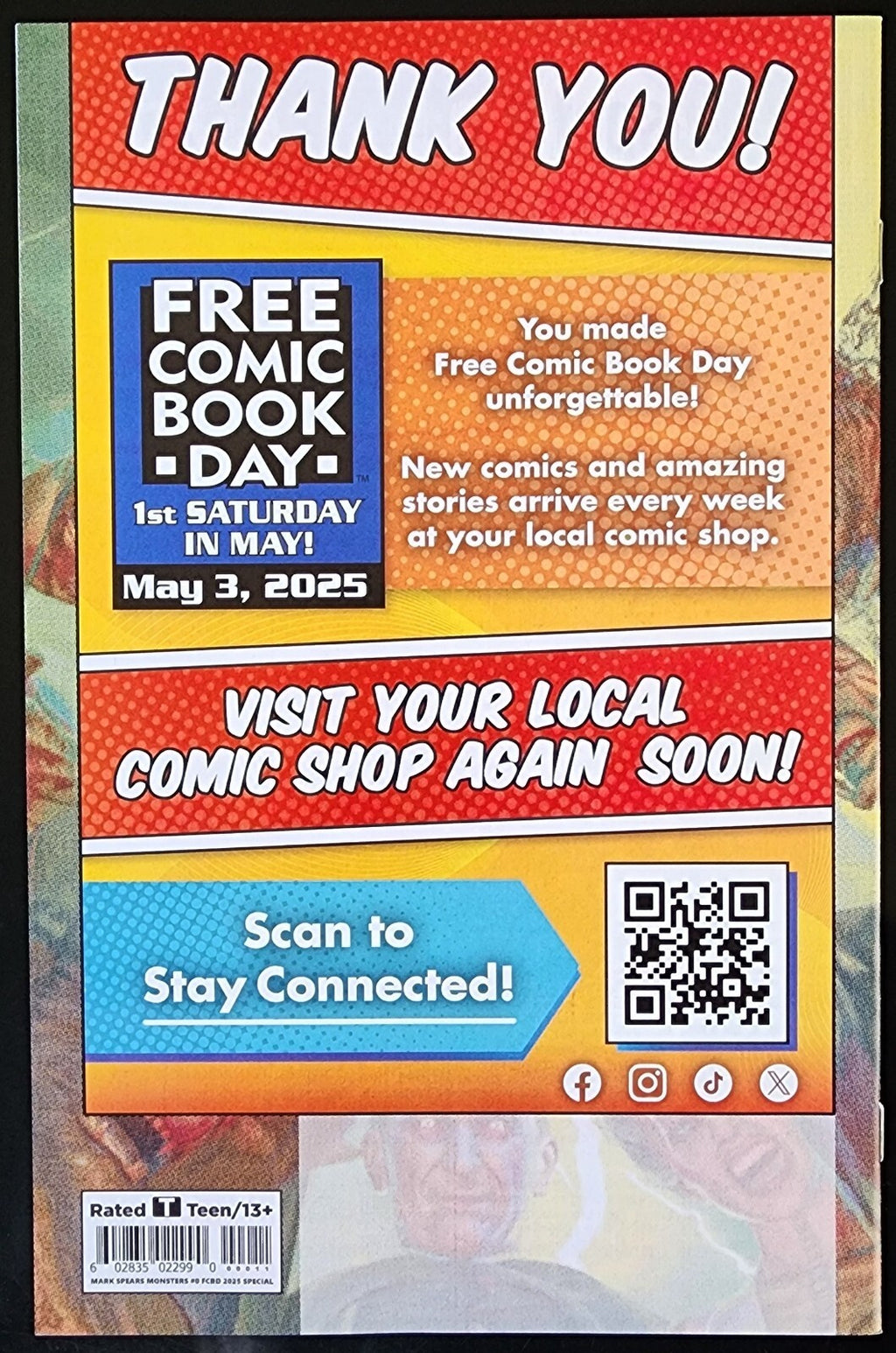 Mark Spears Monsters Fcbd Special #0 (Keenspot Entertainment 2025)