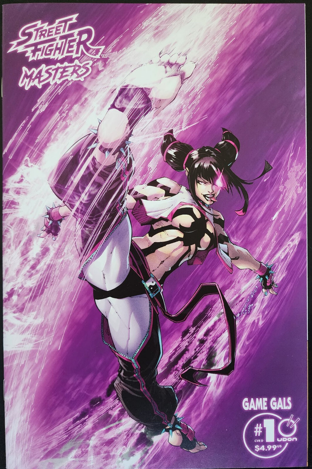 🔥 STREET FIGHTER MASTERS GAME GALS 1 BRETT BOOTH 1:5 Ratio Variant