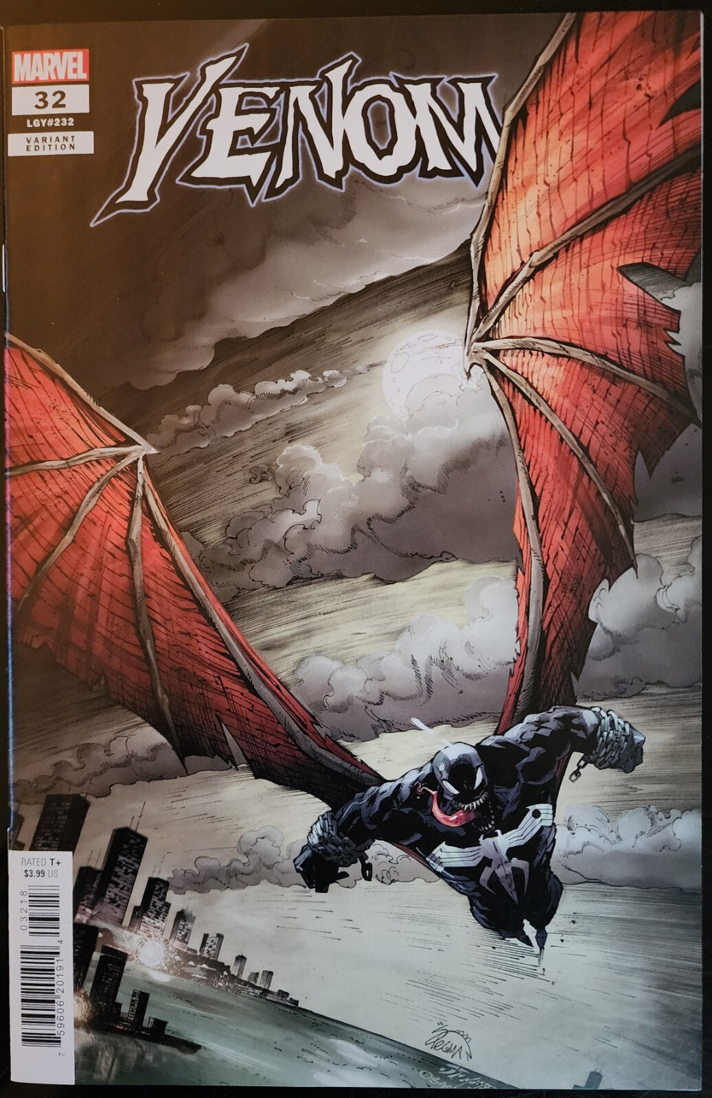 VENOM #32 RYAN STEGMAN 1:25 Ratio Variant
