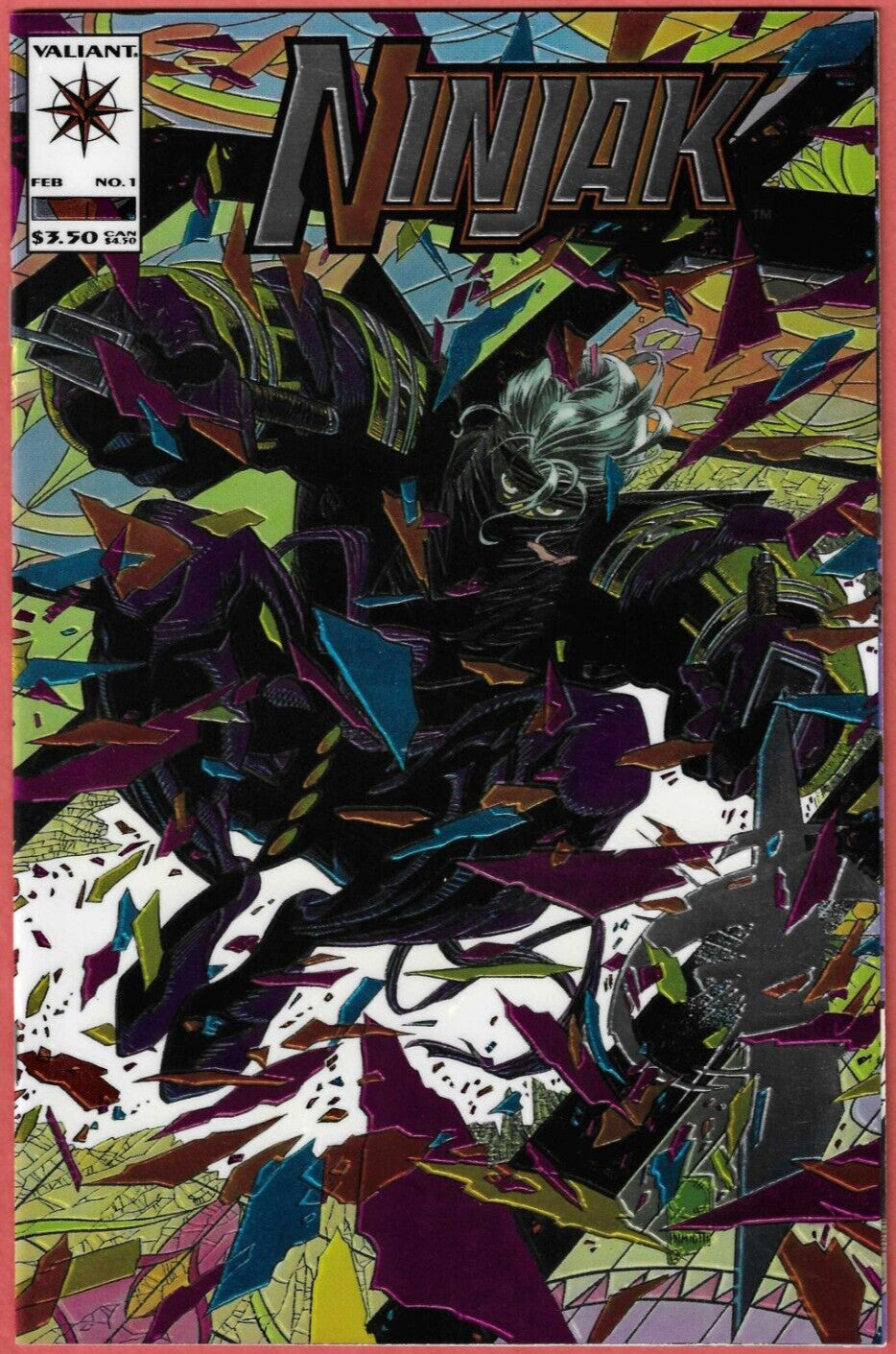 NINJAK #1 CHROMIUM COVER (1994, VALIANT COMICS) Movie