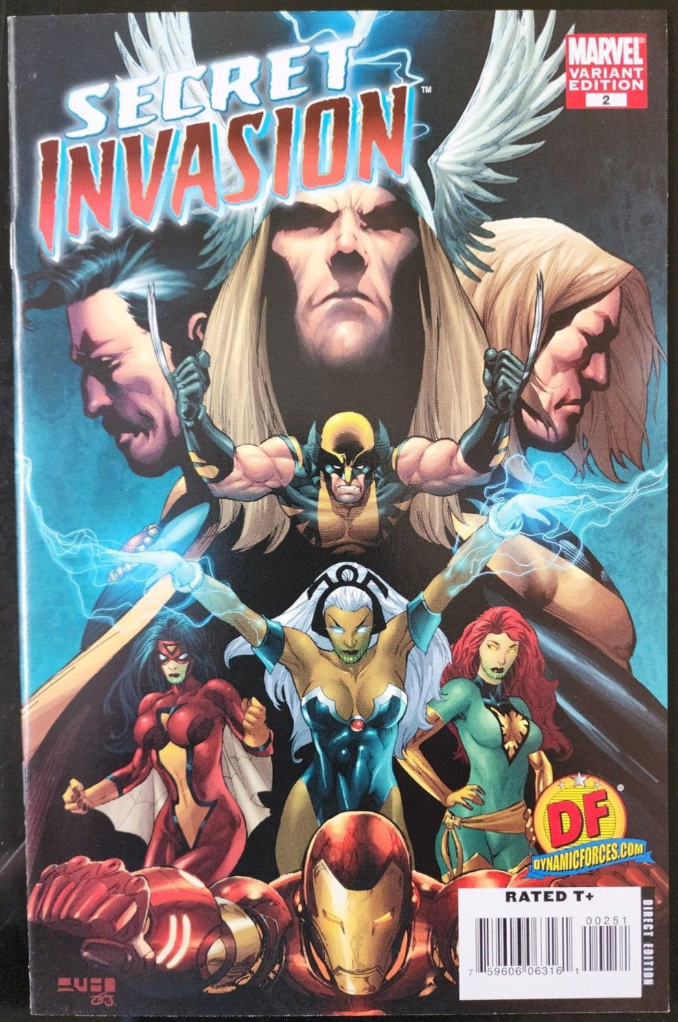 SECRET INVASION #2 - DYNAMIC FORCES MEL RUBI VARIANT LIMITED TO 2500