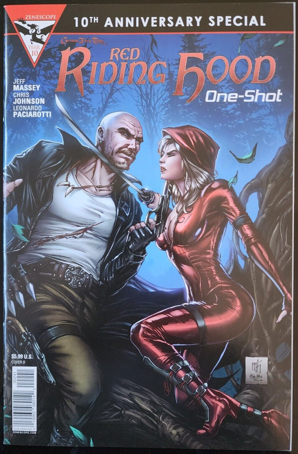 Grimm Fairy Tales Presents Red Riding Hood Cover D 2015
