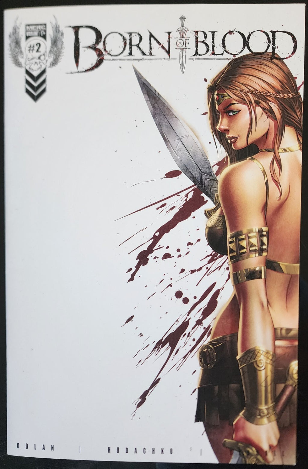 Born of Blood #2 Ryan Kincaid Blank Sketch Variant