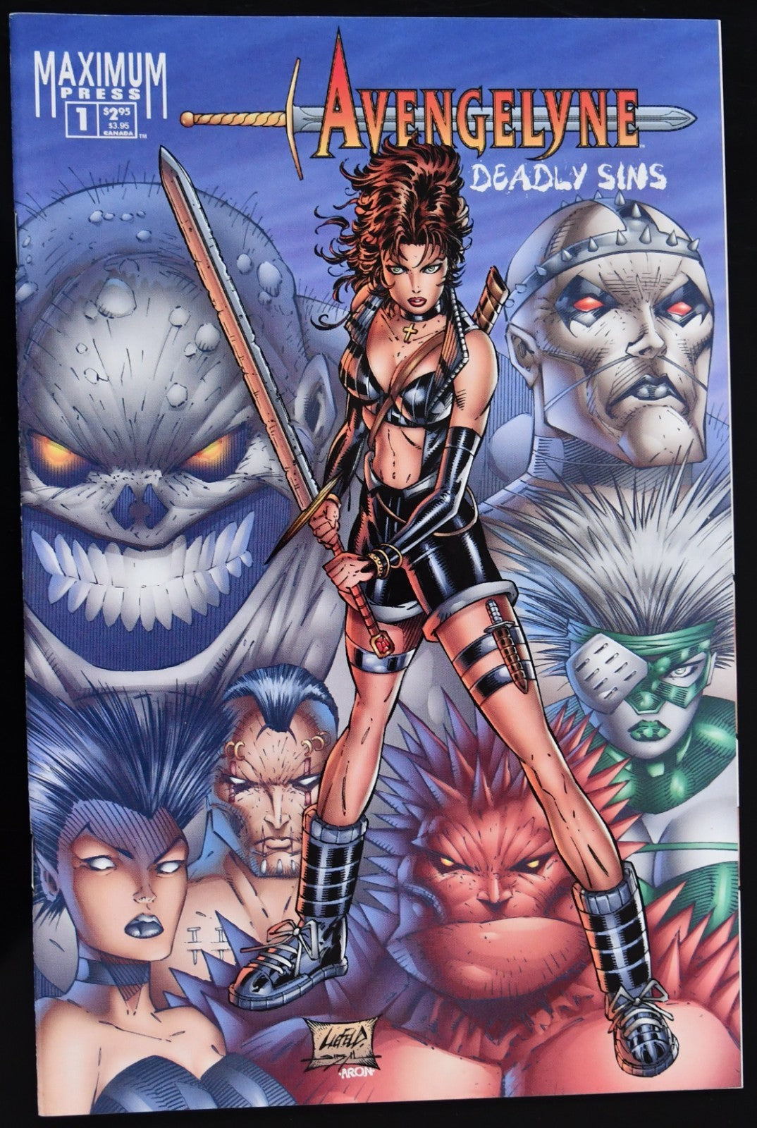 Avengelyne: Deadly Sins (1995) Maximum Press Choose Your Issue