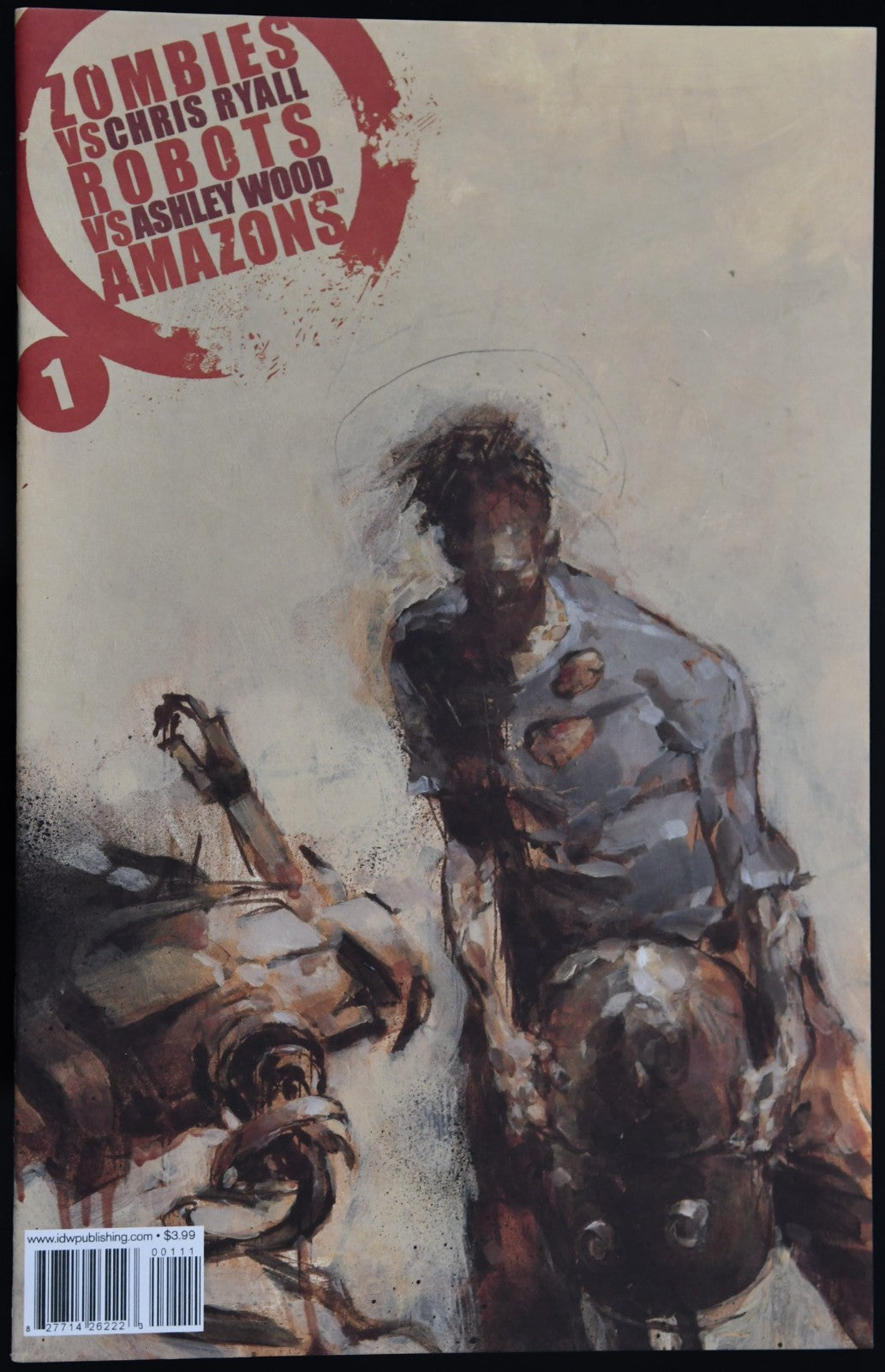Zombies vs Robots vs Amazons #1-3 Set IDW 2007