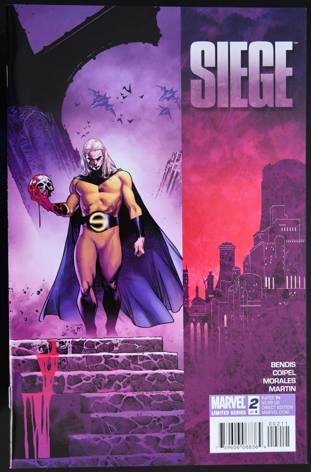 Siege #1-4 Olivier Coipel Set Marvel 2010