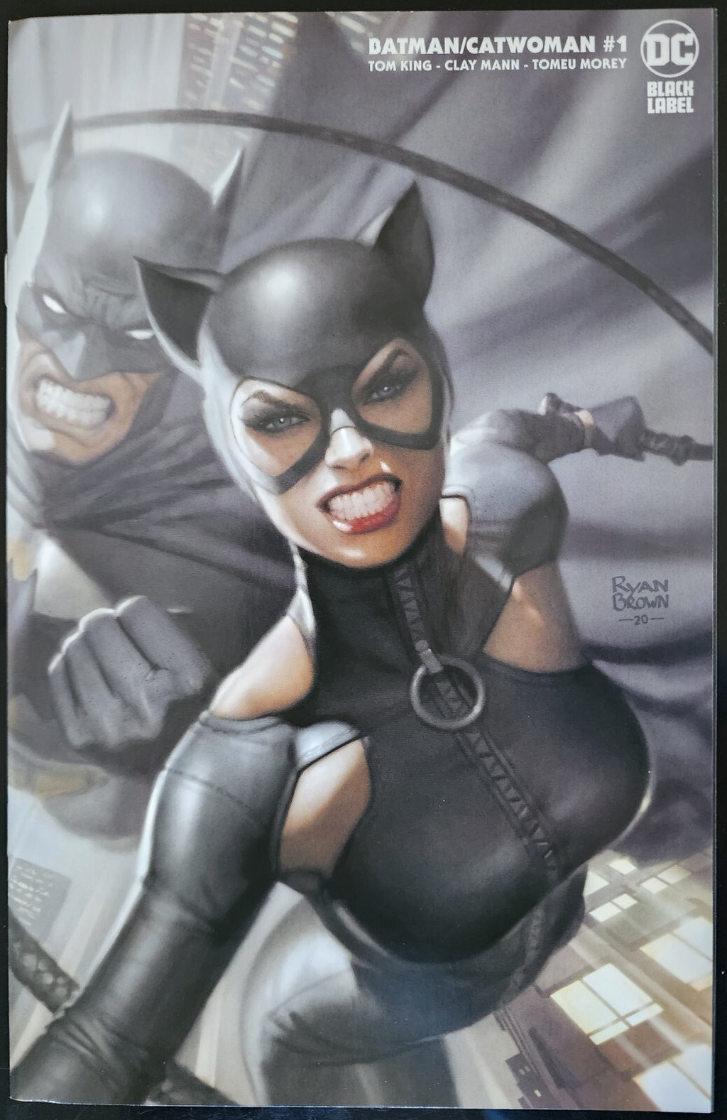 BATMAN/CATWOMAN #1 RYAN BROWN EXCLUSIVE MINIMAL TRADE VARIANT Ltd 1500