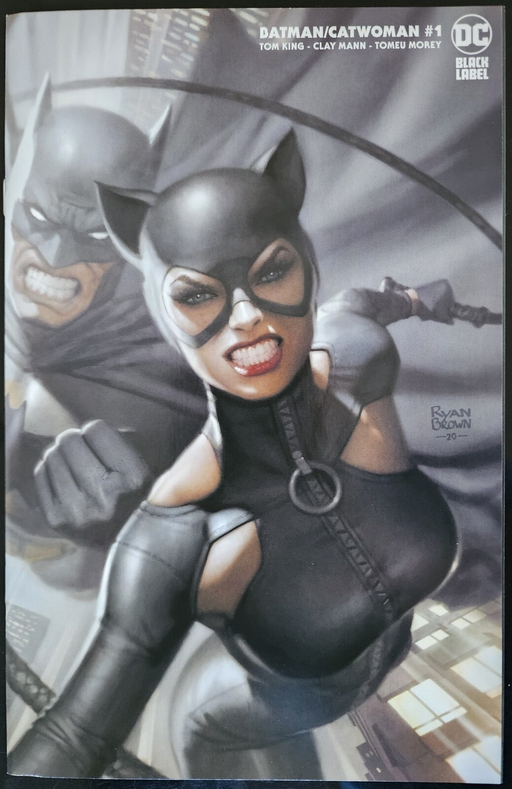 BATMAN/CATWOMAN #1 RYAN BROWN EXCLUSIVE MINIMAL TRADE VARIANT Ltd 1500