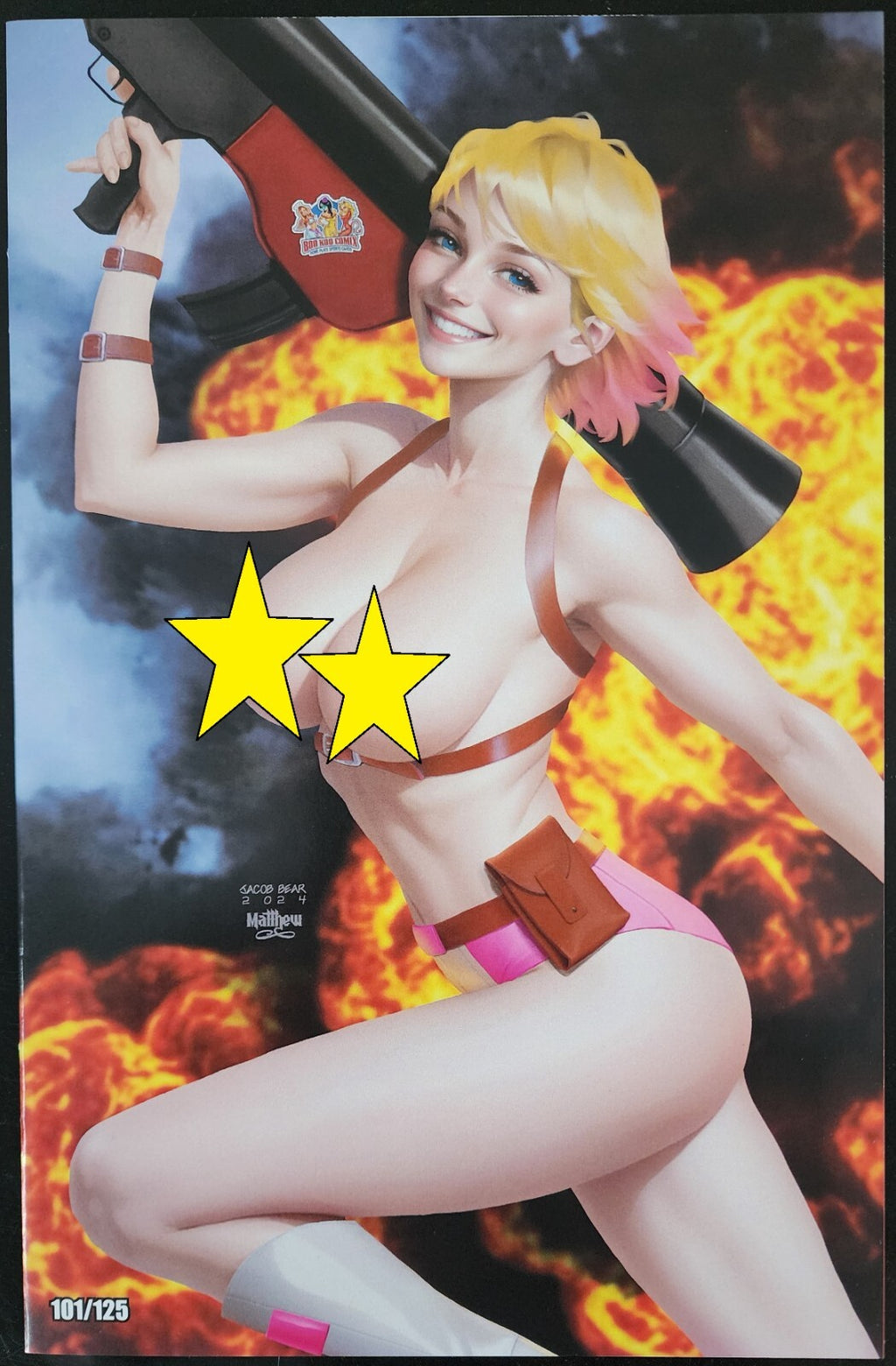 Bear Babes Preview Gwenpool Naughty Topless LTD 125