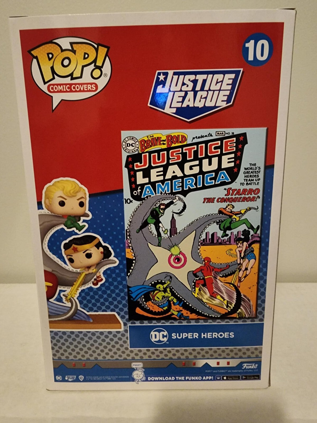 The Brave and the Bold #28 Funko Pop DC Comic Cover Justice League HTF Walmart