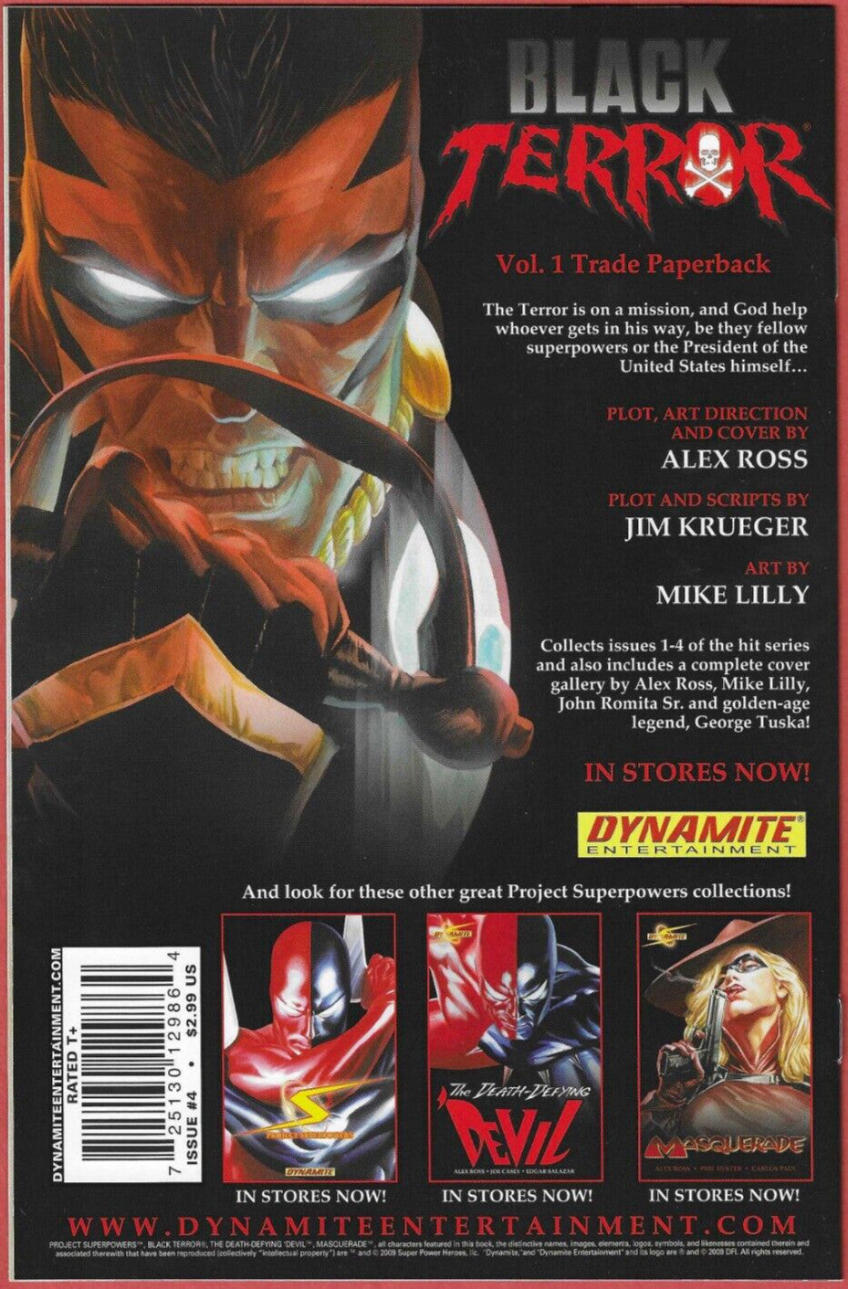 Project Superpowers Meet the Bad Guy#1-4 Complete Alex Ross 2009