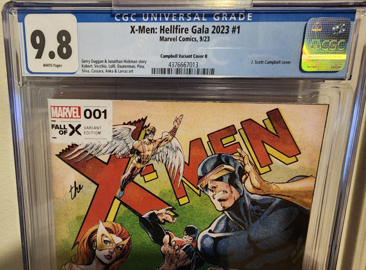 X-Men Hellfire Gala #1 J. Scott Campbell 1:200 Variant CGC 9.8
