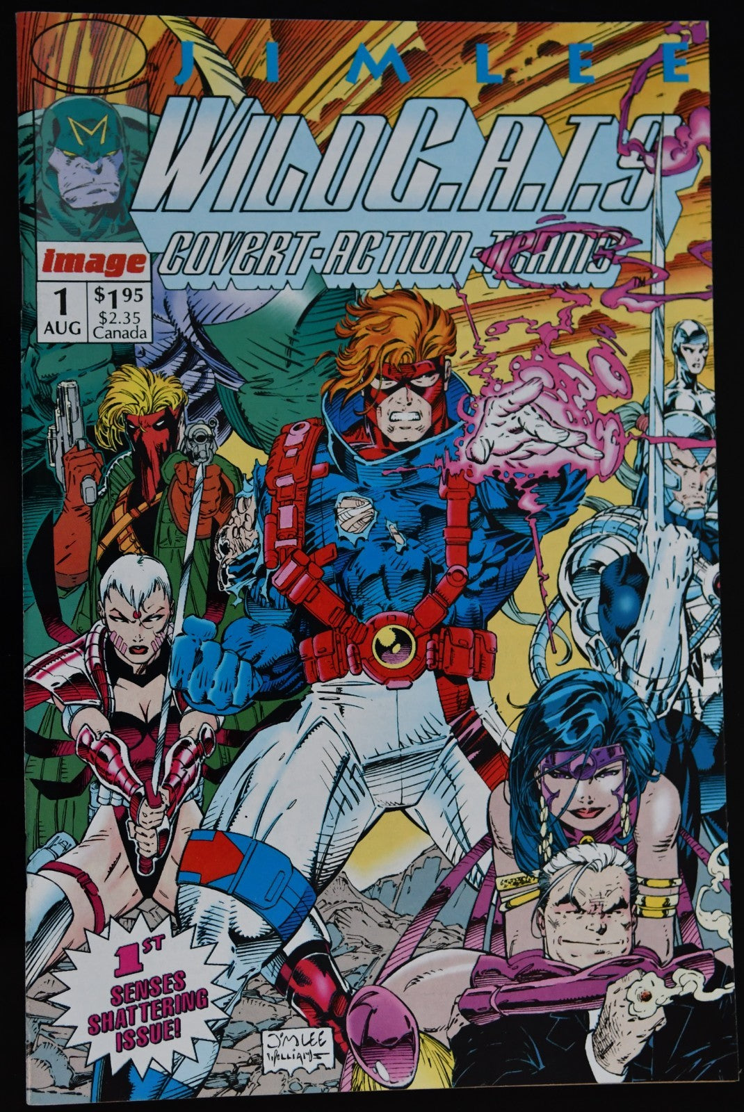 WildC.A.T.s #1 1992 1st Team app, 1st app. Grifter Jim Lee Choose Your Issue