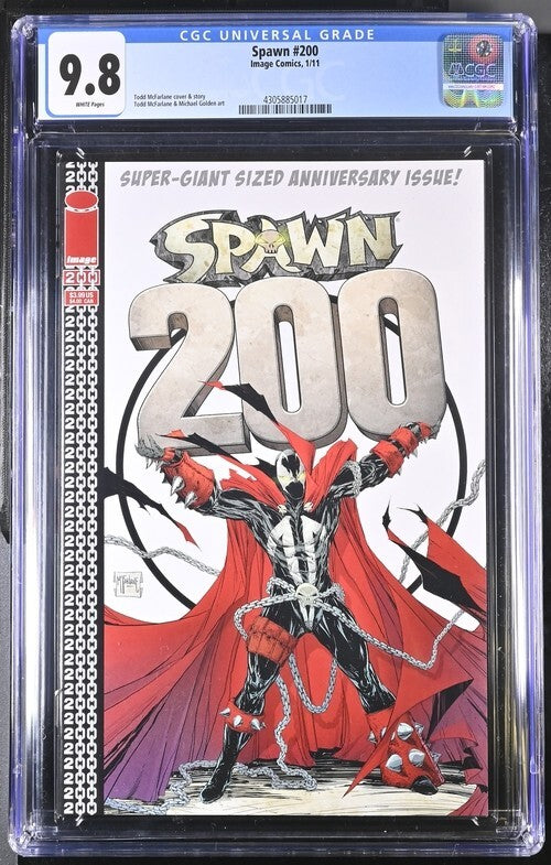Spawn #200 CGC 9.8 Low Print Run McFarlane NM/M Gorgeous Gem 2011 1st Print