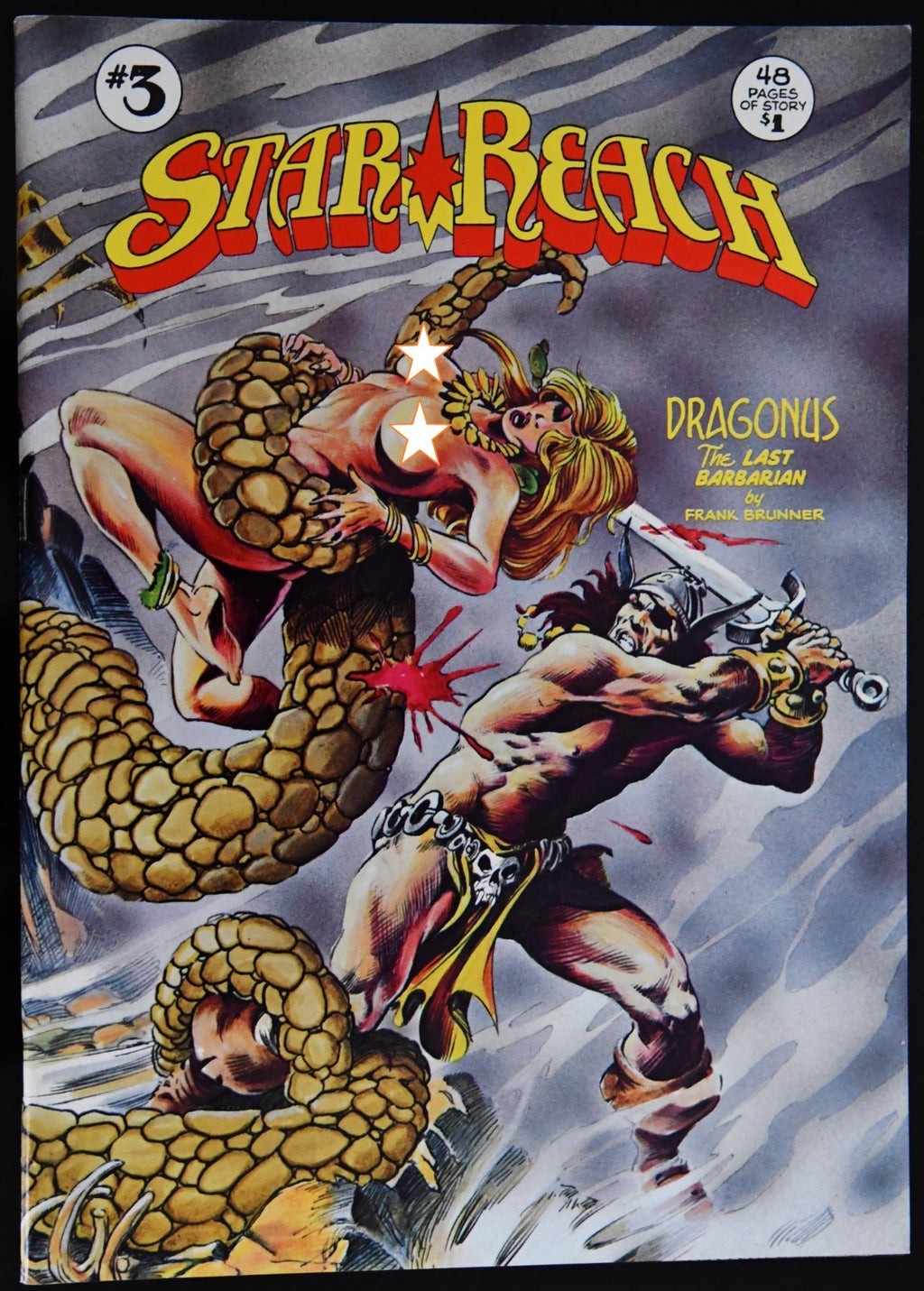 Star*Reach #3 1st Print Frank Brunner 1975 Rare Cpy 2