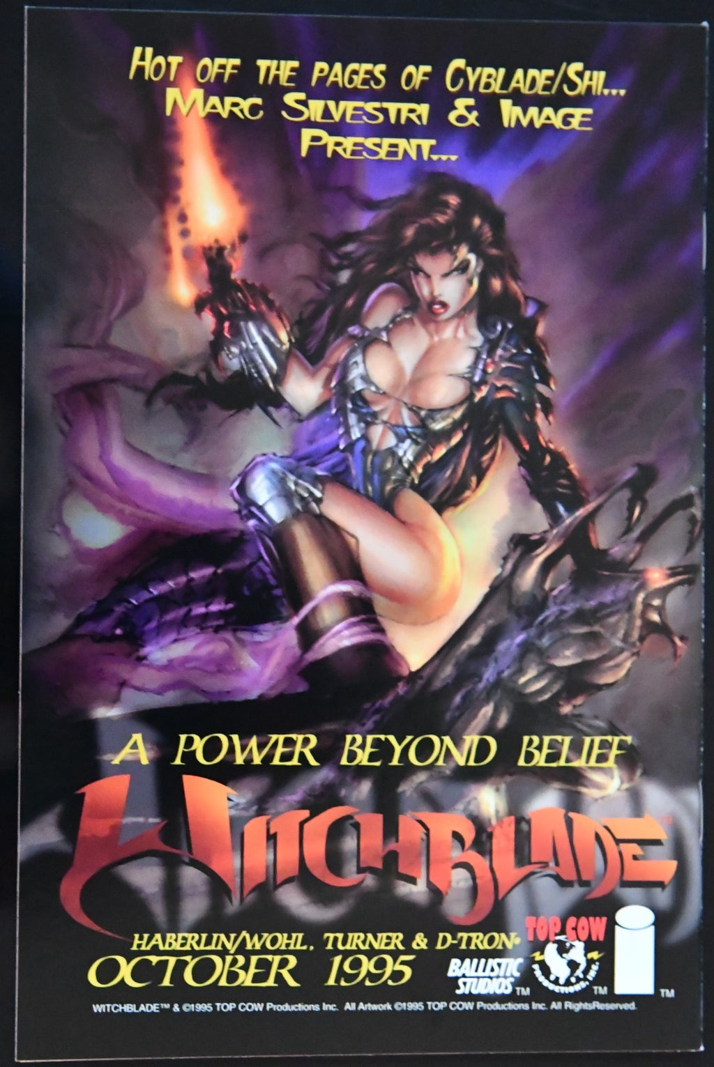 Cyblade / Shi: The Battle For Independents #1 1995 1st app Witchblade