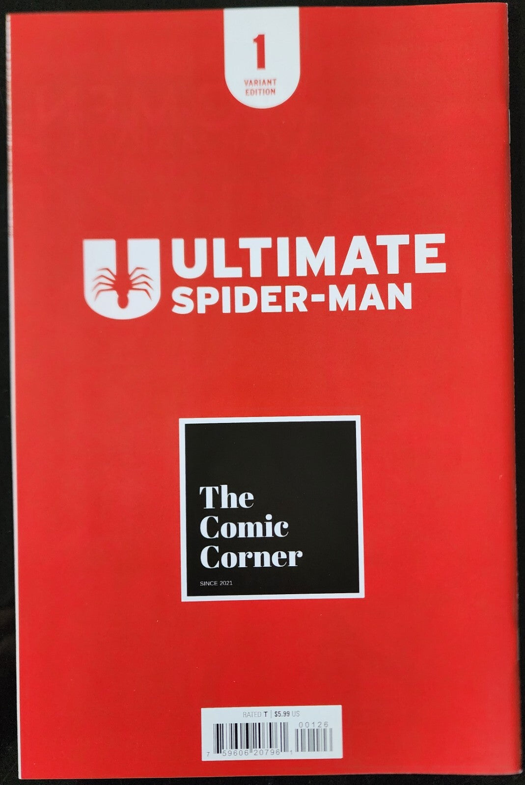 ULTIMATE SPIDER-MAN #1 ALAN QUAH TRADE VARIANT LIMITED 1000
