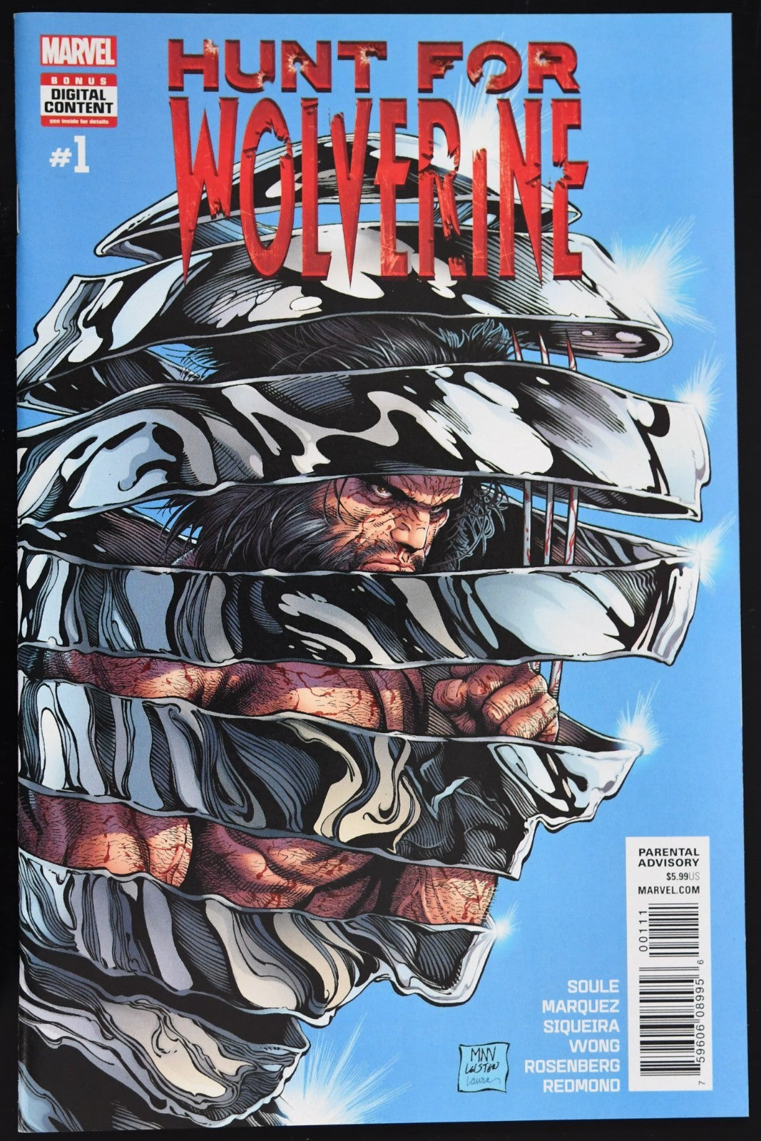 Hunt For Wolverine 2018 Steve McNiven Cover