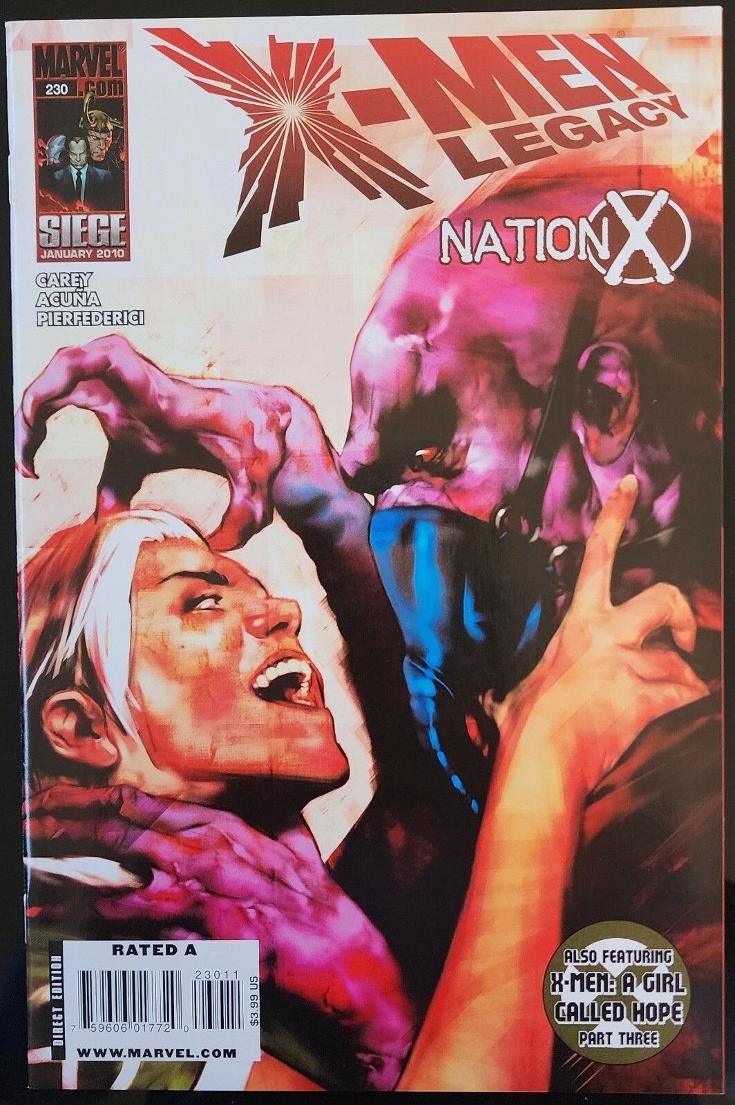 X-men Legacy 230 Ben Oliver 2009