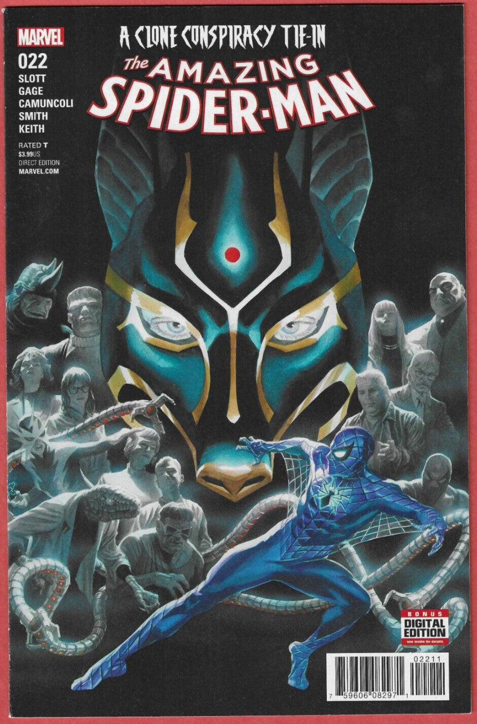 THE AMAZING SPIDER-MAN #22 2016 MARVEL