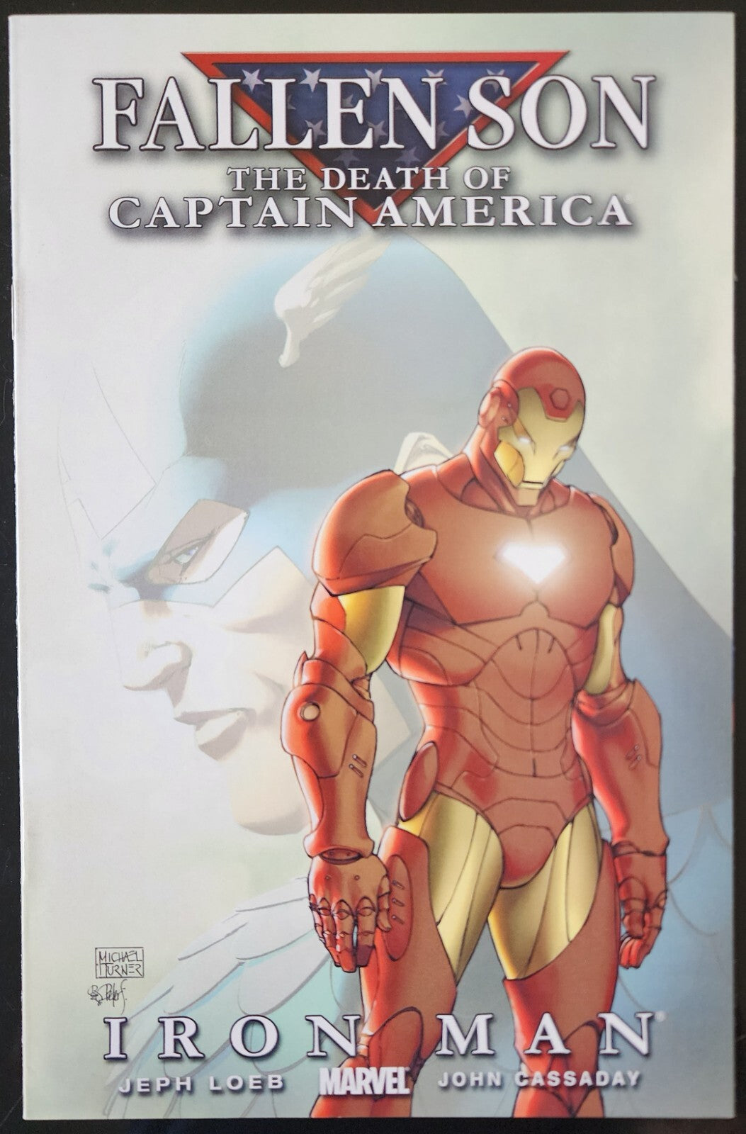 Fallen Son the Death of Captain America #5 2007 Michael Turner