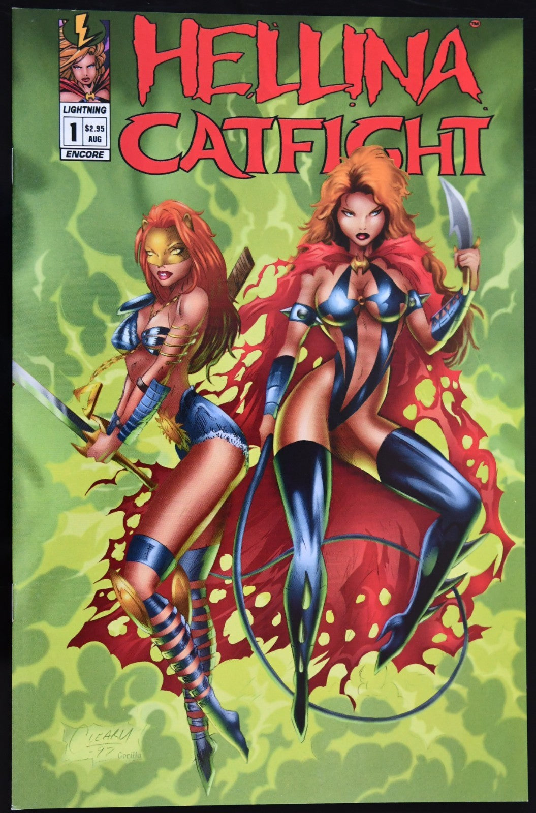 Hellina/Catfight (1995-1997) Lightning Comics Choose Your Issue