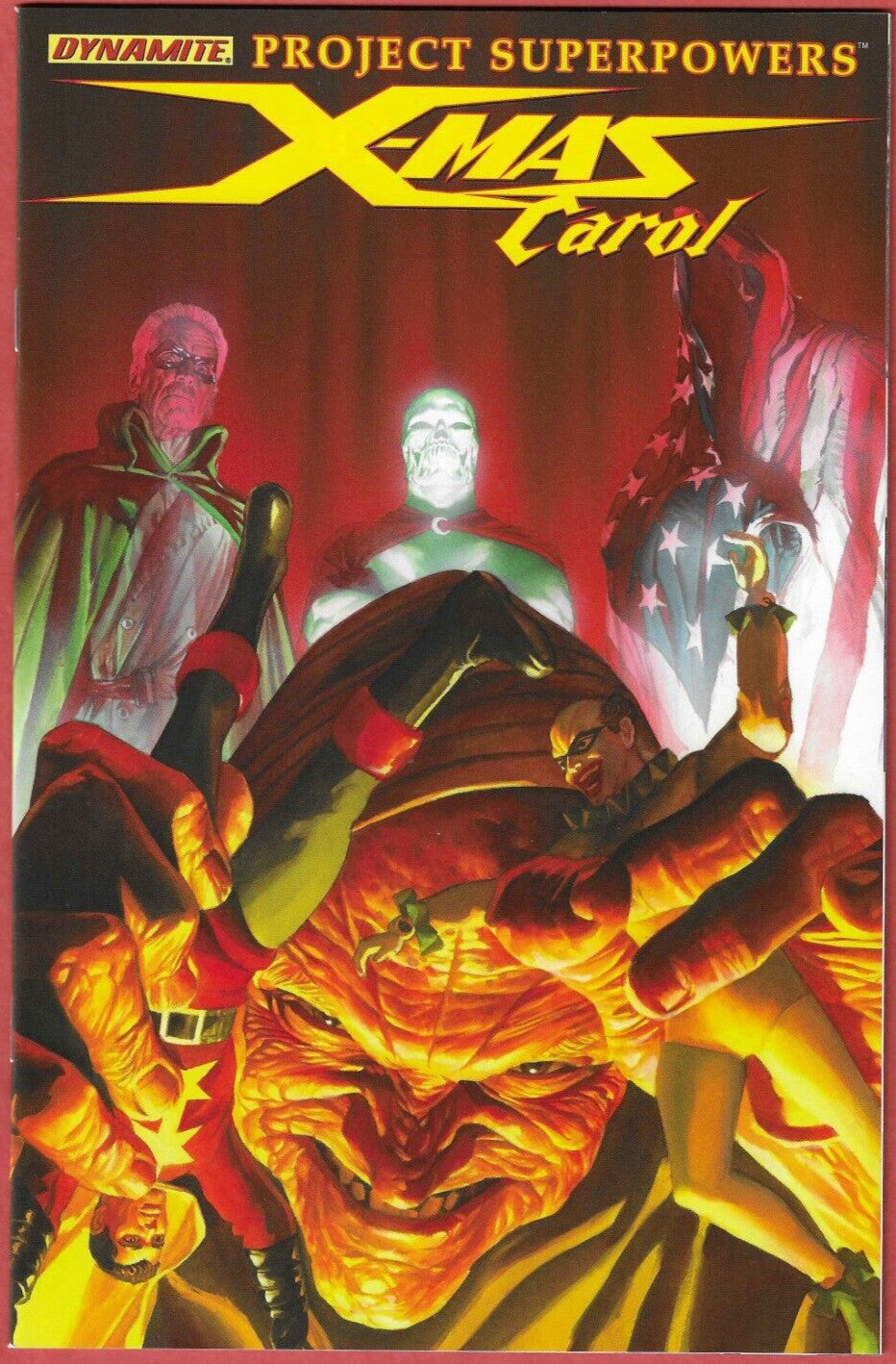 Project Superpowers Chapter 1 #0-7 Complete 1/2 X-Mas Christmas Carol Alex Ross