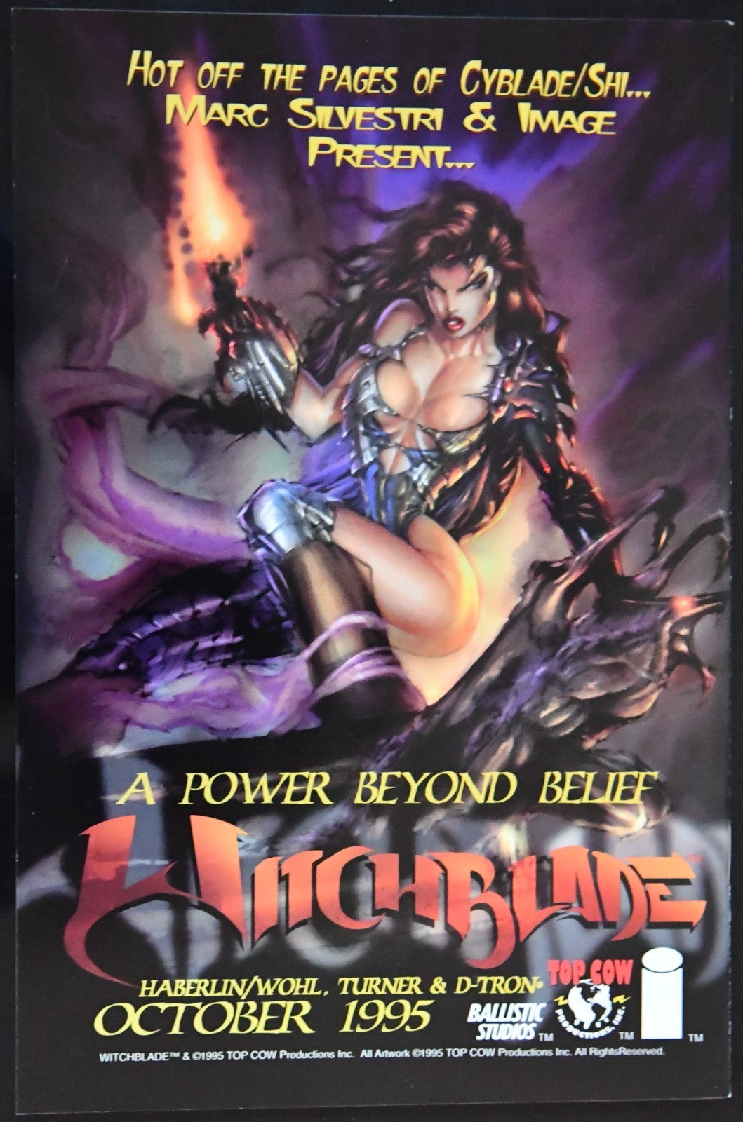 Cyblade / Shi: The Battle For Independents #1 1995 1st app Witchblade