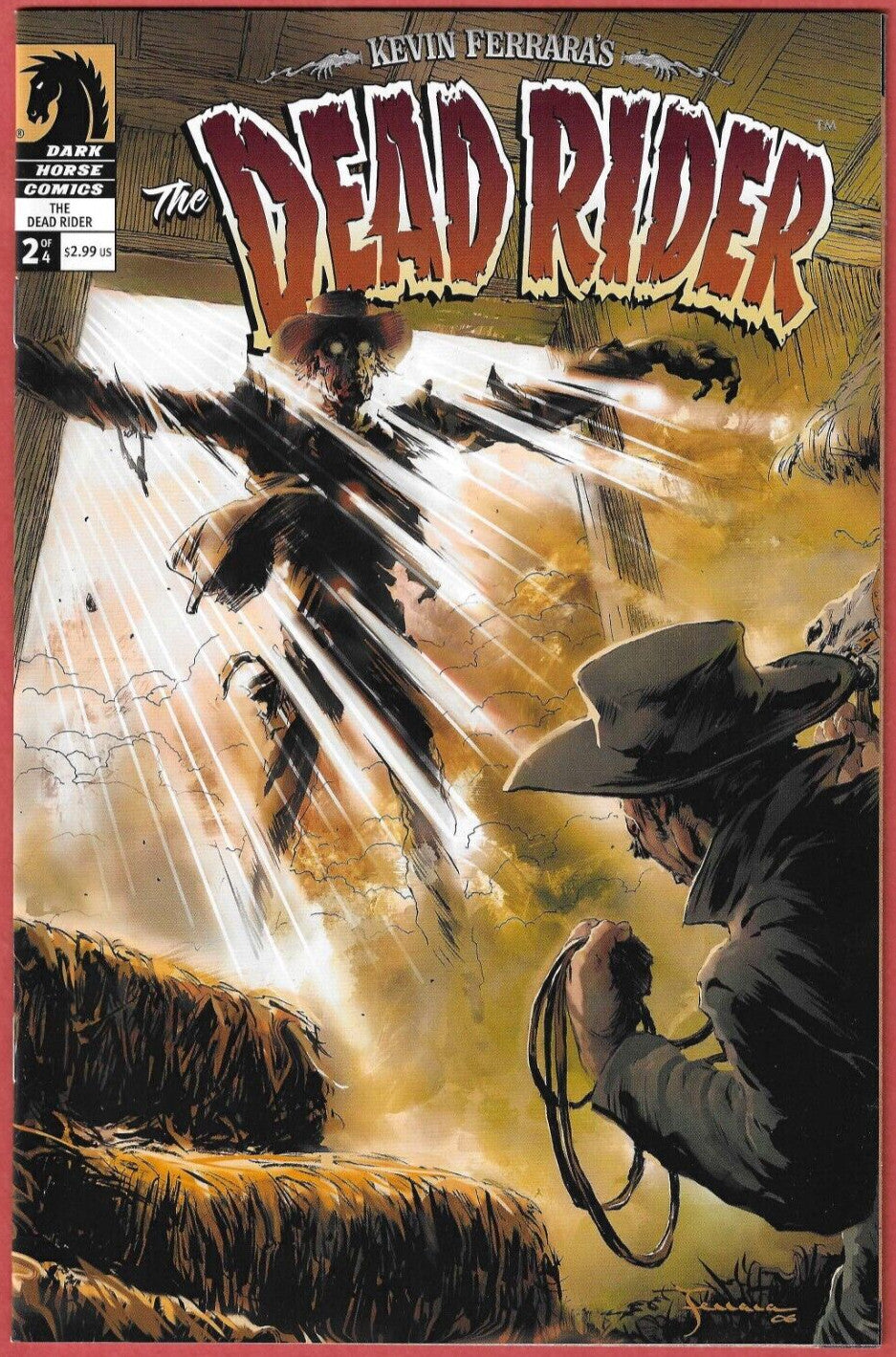 THE DEADLANDER #1 THE DEAD RIDER #2 DARK HORSE 2007/8 Kevin Ferrara Rare Horror