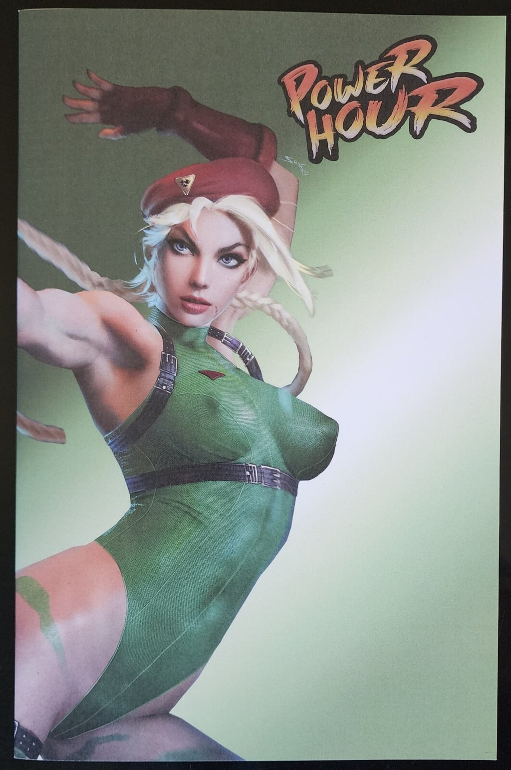 Power Hour #1 Shikarii Cammy Fighter Sketch Up Cover