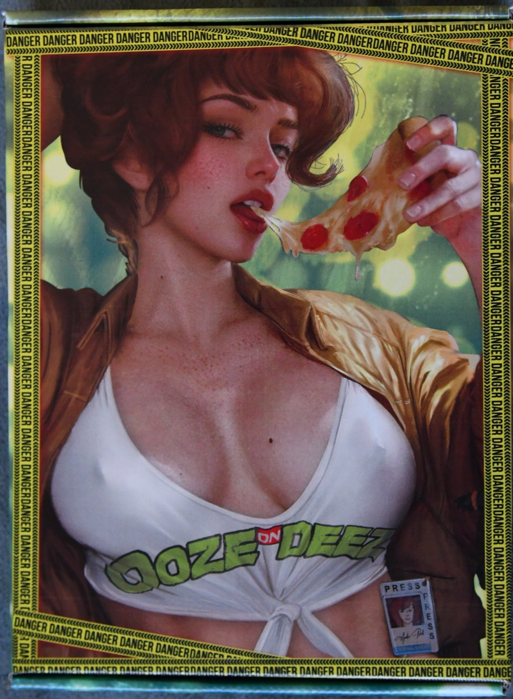 Jessi Zombie Hunter #2 Shikarii Turtle Babe Patreon Foil Box Set Ltd 35