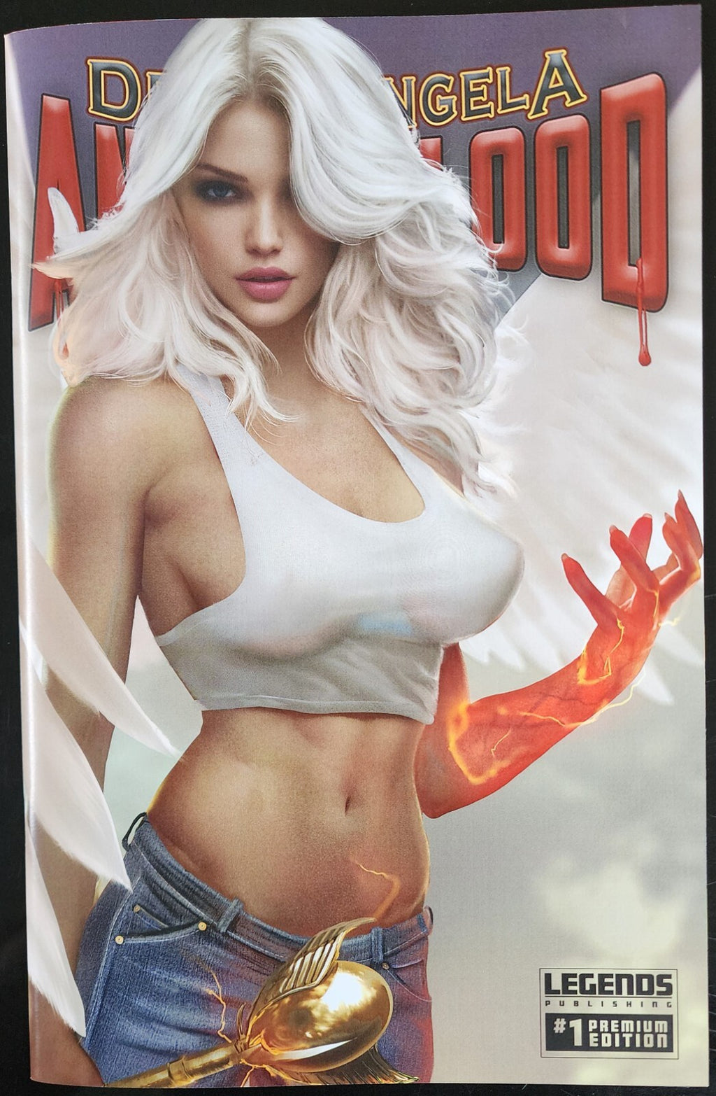 DRACULANGELA ANGEL OF BLOOD #1 SHIKARII COVER B TRADE VARIANT KICKSTARTER
