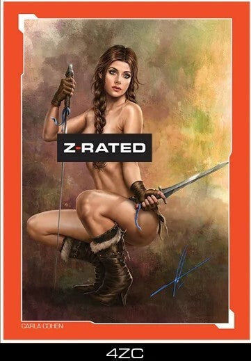 Zenescope Z-RATED Trade Card: #4ZC Carla Cohen Card 2024