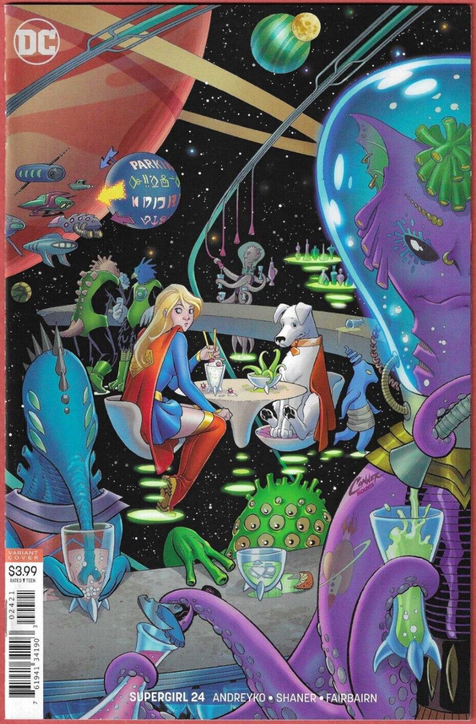SUPERGIRL #24 B AMANDA CONNER VARIANT COVER 2019