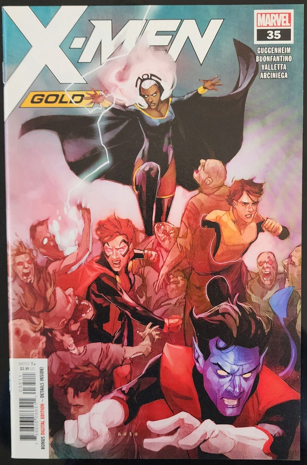 X-Men Gold #35 (Marvel Comics November 2018) Phil Noto cpy2
