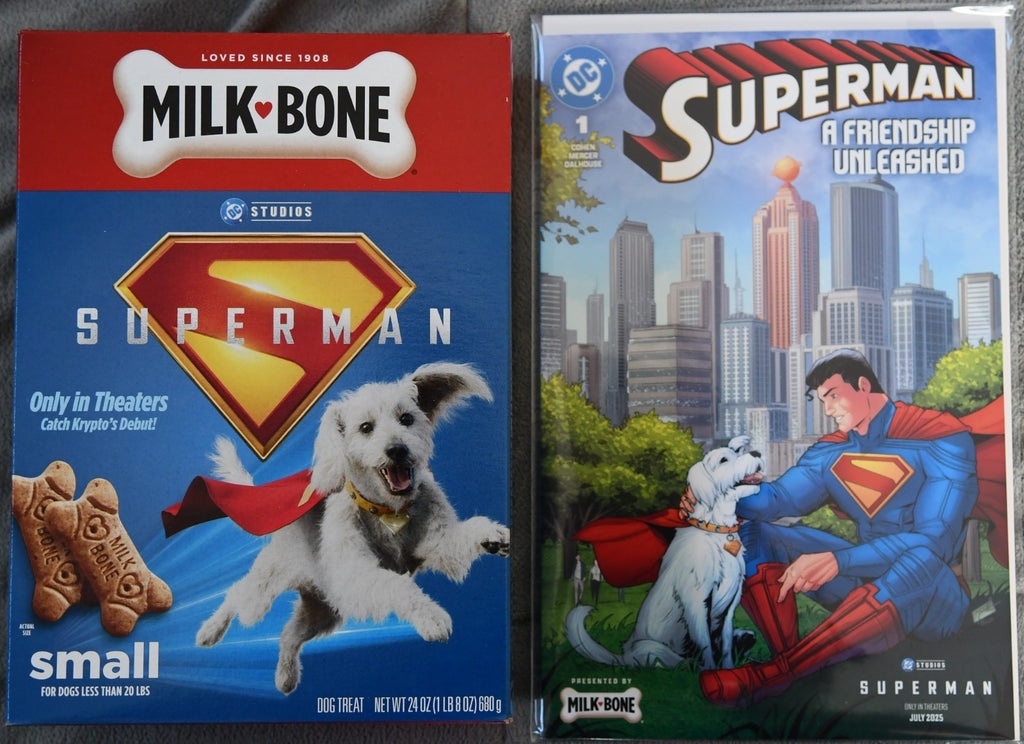 Superman A Friendship Unleashed #1 Milk-Bone Limited Edition Comic & Dog Treats