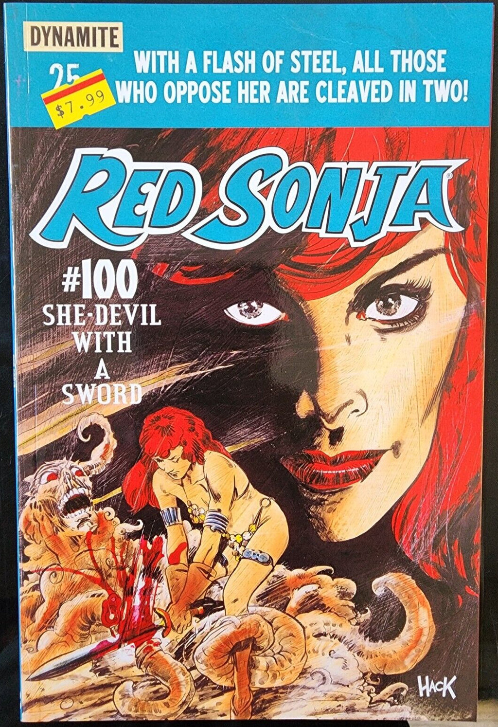 Red Sonja She-Devil With A Sword Issue #100 Cover Variant B (Robert Hack) 2015