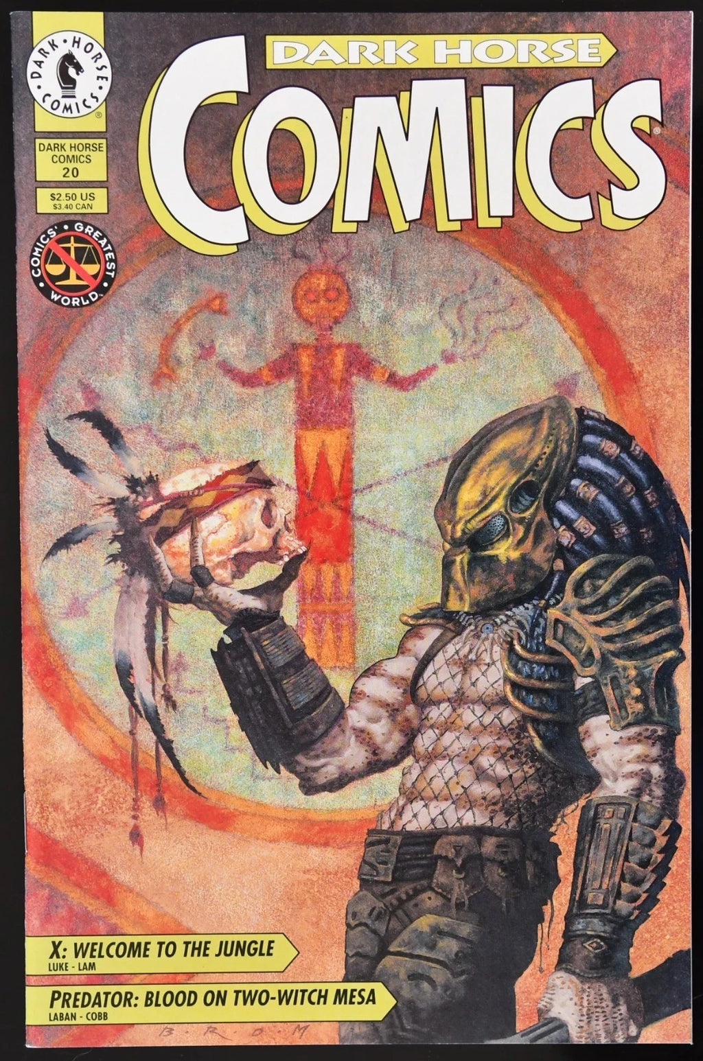 Dark Horse Comics (1992-1994) Dark Horse Comics Choose Your Issue