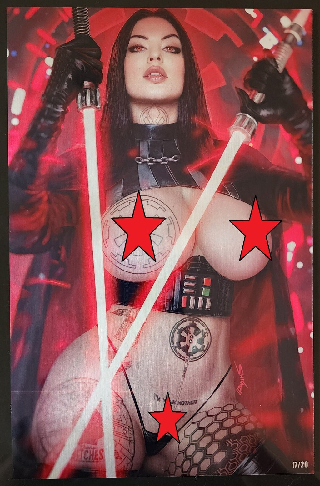 Power Hour #3 Shikarii Dark Side Shawn's Comics Exc Bad Girl Metal Ltd 20