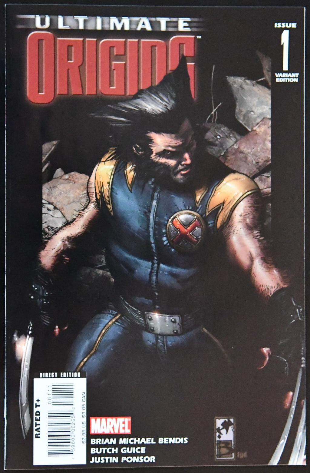 Ultimate Origins #1 Wolverine Variant 2008 Simone Bianchi