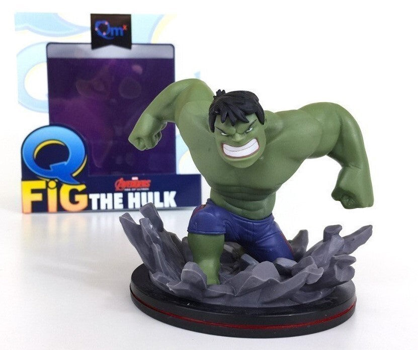 HULK Q-Fig Figure (Marvel Avengers Age of Ultron) 2016 Qmx Loot Crate Opened Toy