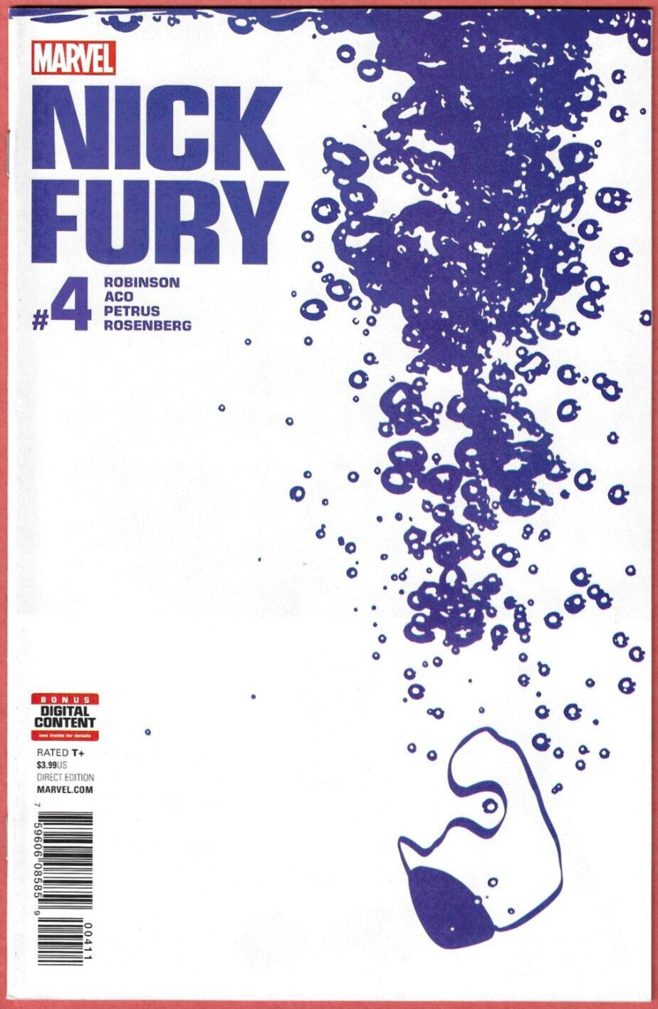 NICK FURY #1, #4 Avengers Marvel MCU 2017 Robinson, Rosenberg, Aco Petris