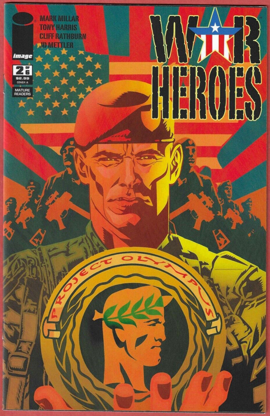 War Heroes 1 2 3 1st Prints Complete Image Comics Mark Millar Tony Harris 2008