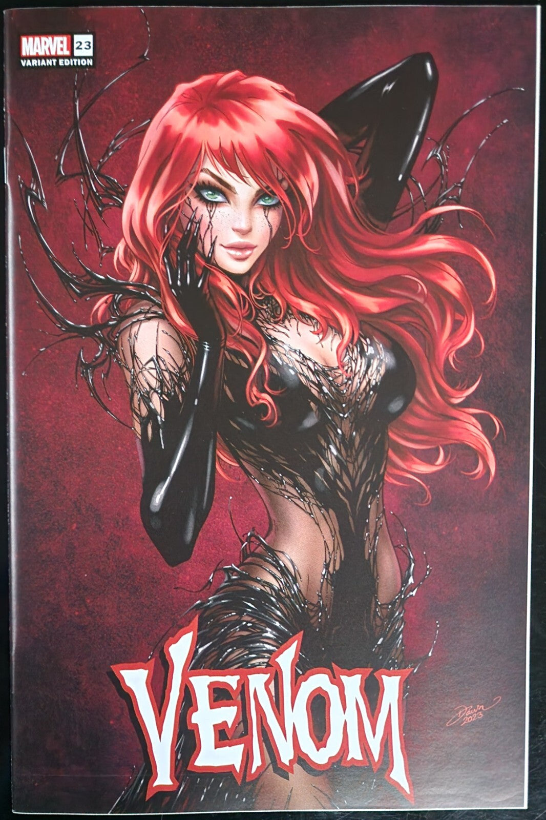 Venom #23 Dawn McTeigue Trade Dress Variant Cover A 2023